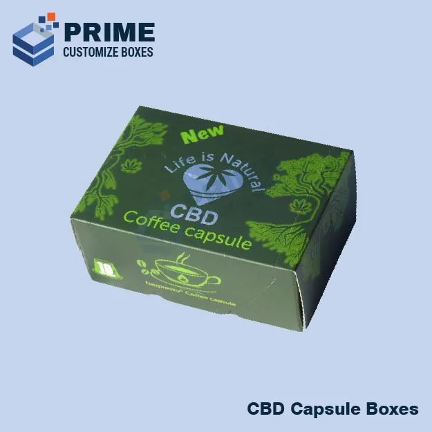 Custom CBD Capsule Boxes