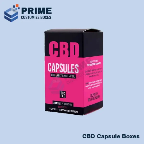 Custom CBD Capsule Boxes 2