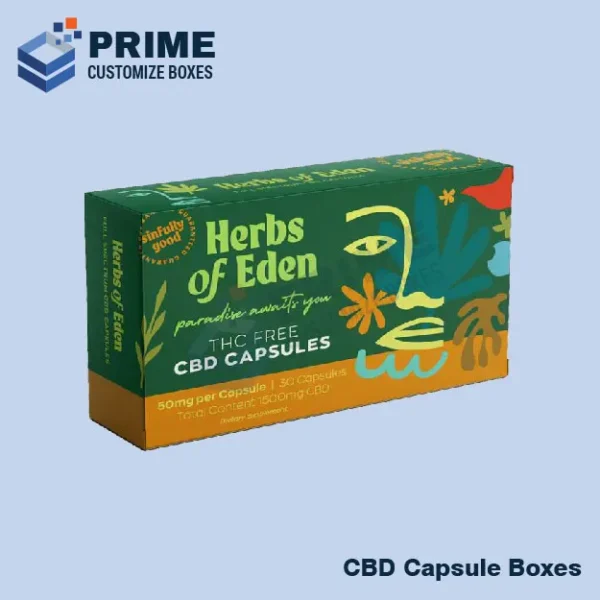 Custom CBD Capsule Boxes 3