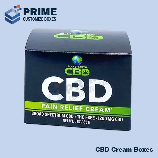 Custom CBD Cream Boxes