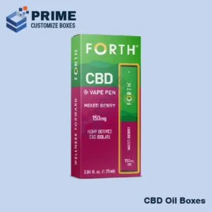 Custom CBD Oil Boxes