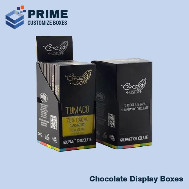Custom Chocolate Display Boxes