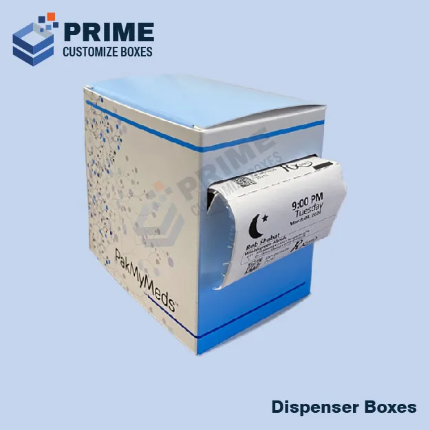 Custom Cardboard Dispenser Boxes