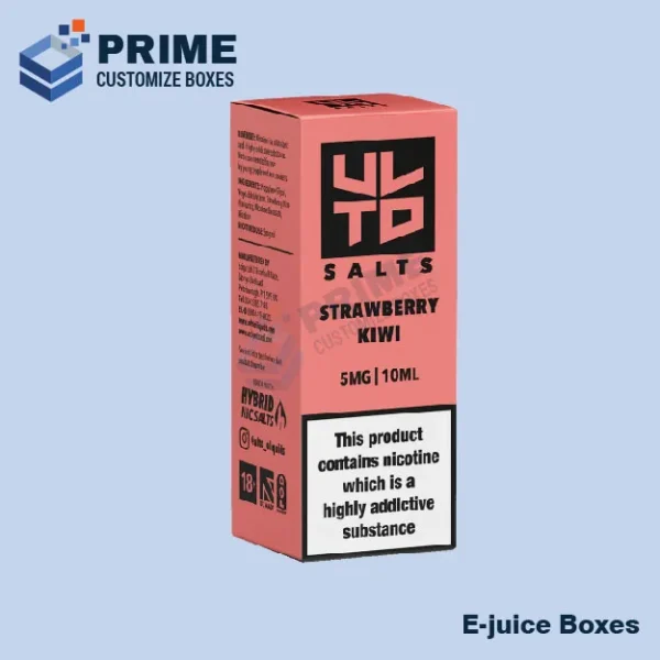 Custom E-Juice Boxes