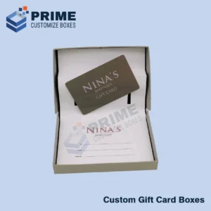 Custom Gift Card Boxes