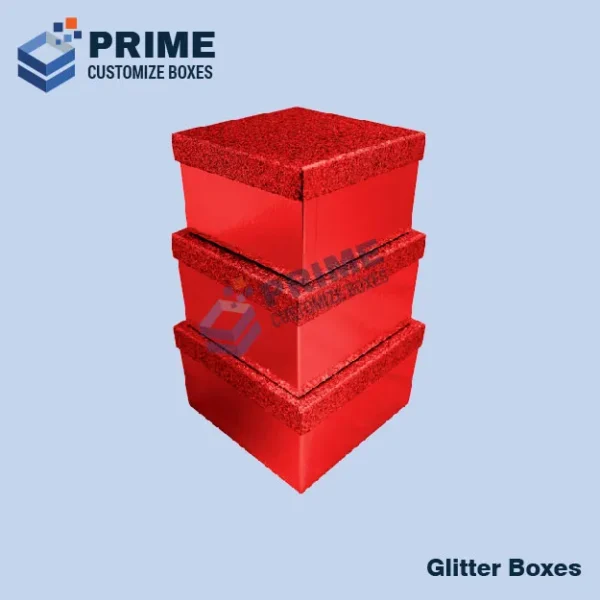 Custom Glitter Boxes
