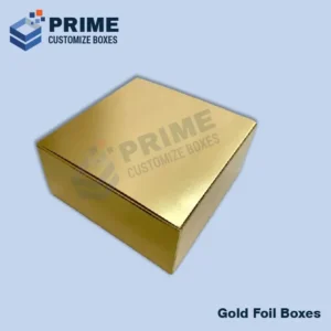 Custom Gold Foil Boxes