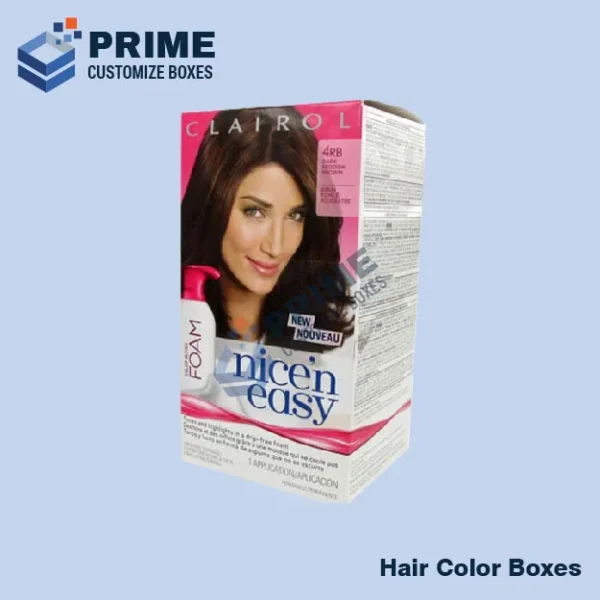 Custom Hair Color Boxes