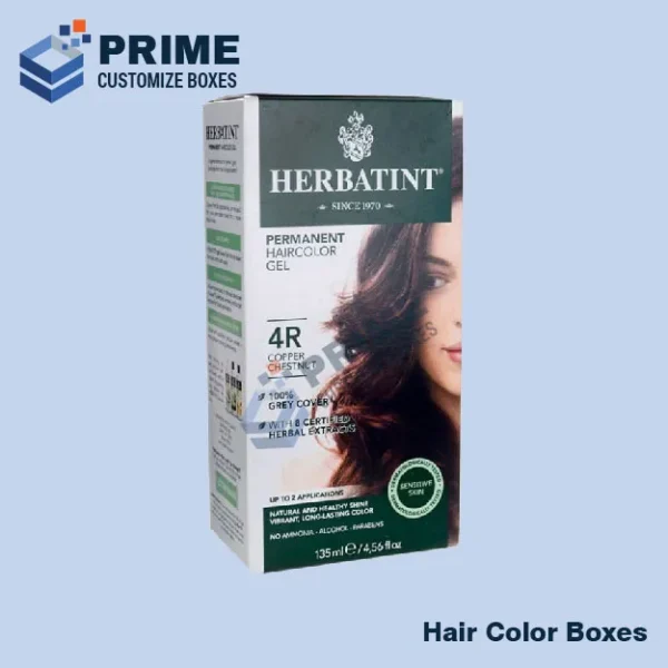 Custom Hair Color Boxes