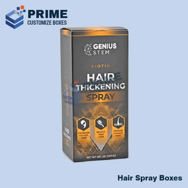 Custom Hairspray Boxes