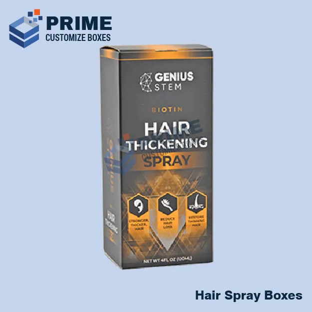 Custom Hairspray Boxes