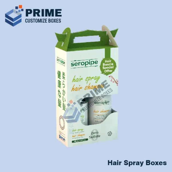 Custom Hairspray Boxes