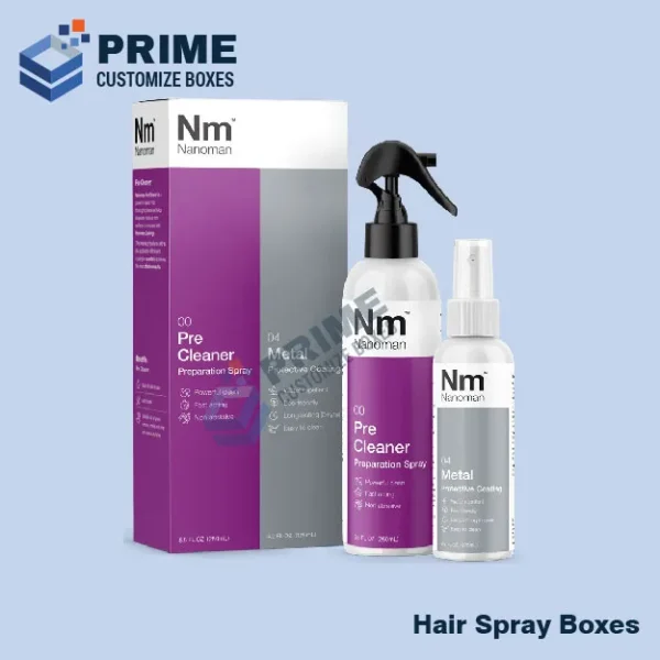 Custom Hairspray Boxes