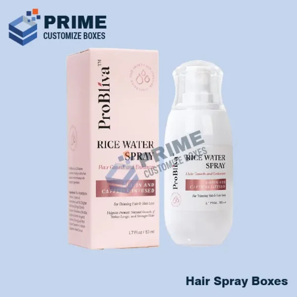 Custom Hairspray Boxes