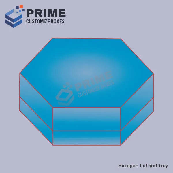 Hexagon Lid and Tray