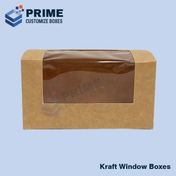 Custom Kraft Window Boxes 5