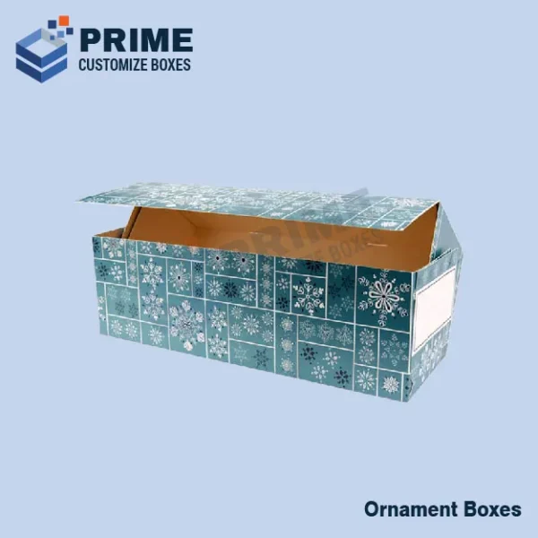 Custom ornament boxes