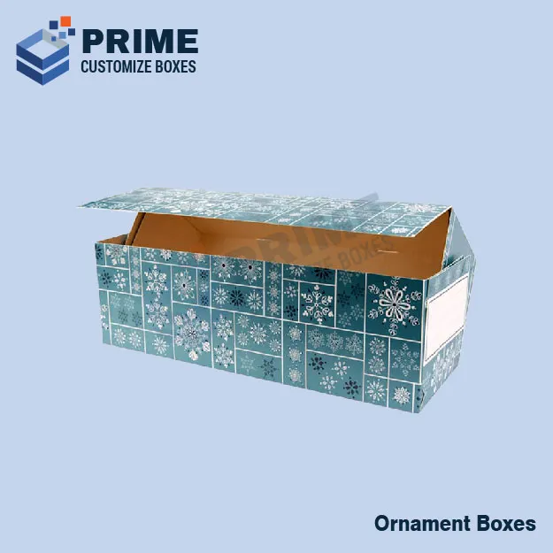 Custom ornament boxes