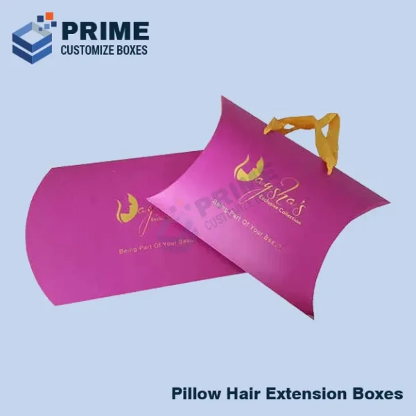 Custom Pillow Hair Extension Boxes 2