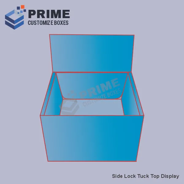 Side Lock Tuck Top Display