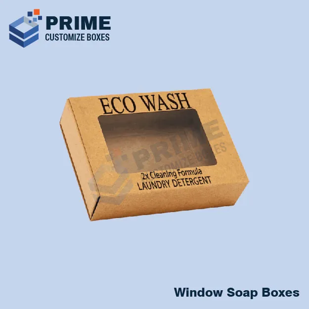 Custom Window Soap Boxes