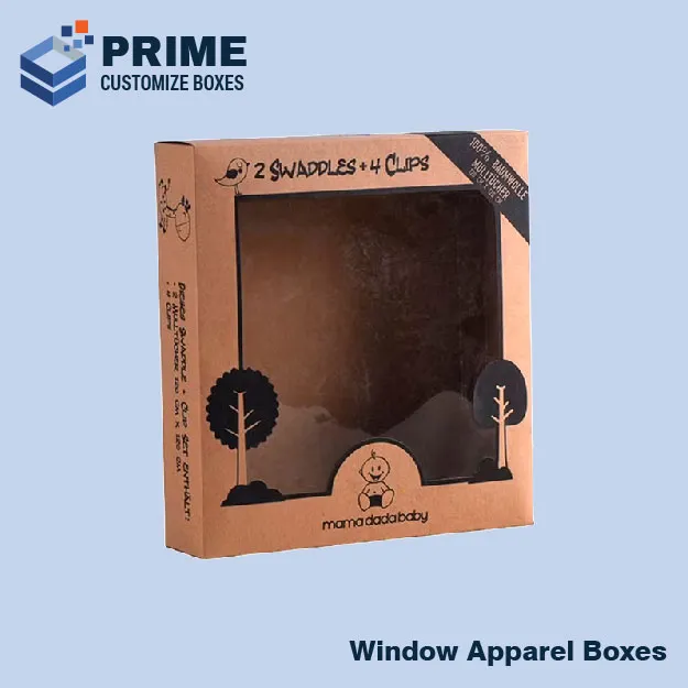 Custom Window Apparel Boxes
