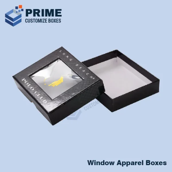 Custom Window Apparel Boxes 2