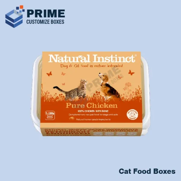 Custom Cat Food Boxes