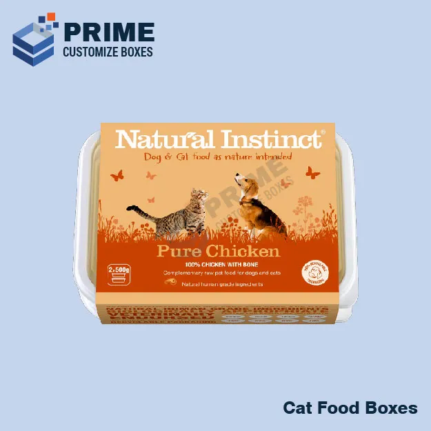 Custom Cat Food Boxes