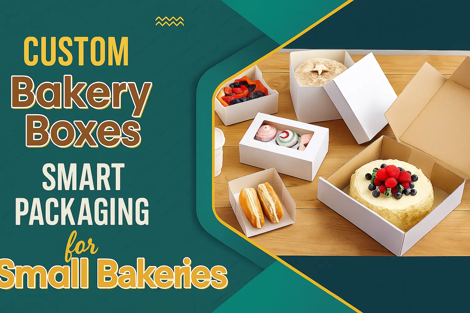 Custom Bakery Boxes: Smart Packaging for Small Bakeries