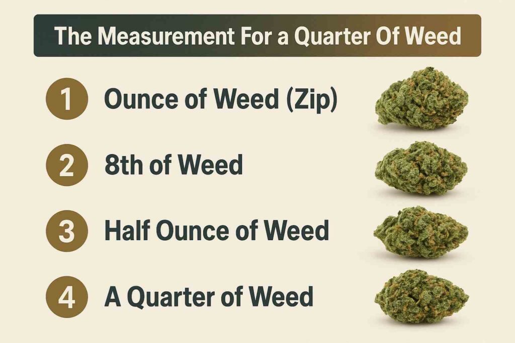 The Measurement For a Quarter Of Weed